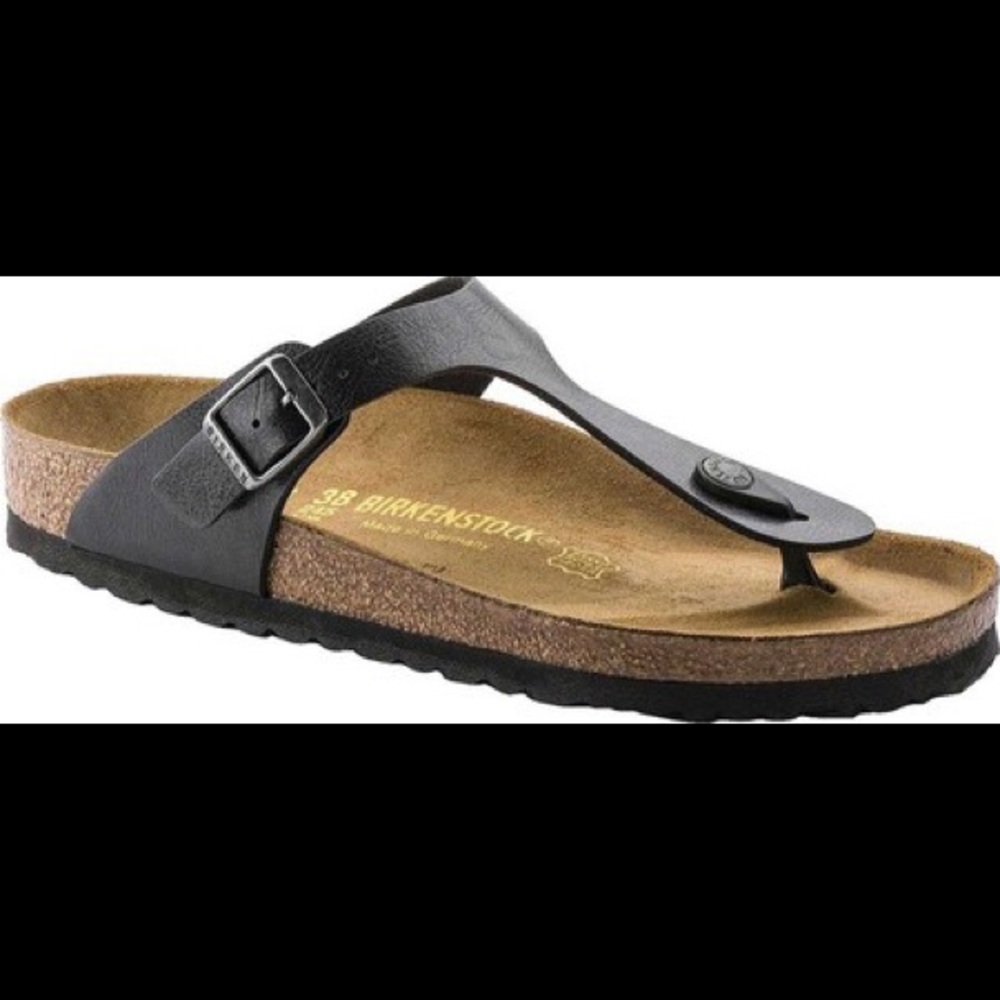 Birkenstock black Gizeh- Birko sandle